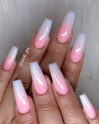 Summer Acrylic Nail Design In 2021 Pink Ombre Nails Ombre Nail Designs Ombre Acrylic Nails