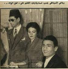 رياض السنباطي مع عبد الحليم حافظ وشادية اثناء فيلم لحن الوفاء egypt history egyptian beauty old egypt