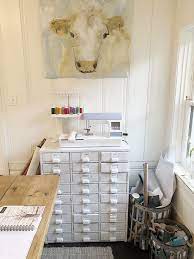 Five Secrets To The Perfect Craft Room Craft Room Design Craft Room Clear Storage Bins