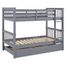 Forest Gate Charlotte Twin Bunk Bed With Trundle Bed Bath Beyond
