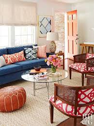 20 Gorgeous Complementary Color Schemes Blue Sofas Living Room Blue Couch Living Room Living Room Color Schemes