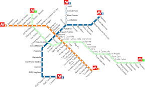La Nuova Metro Di Roma La Linea C E In Costruzione Carte Du Metro Rome Plan De Metro