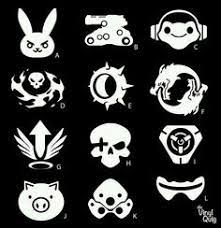 Overwatch Logo Character Overwatch Decal Overwatch Ultimates Overwatch Tattoo