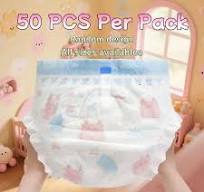 New!Hot Sale! ! !50PCS Baby Diaper --from Korean Free ...