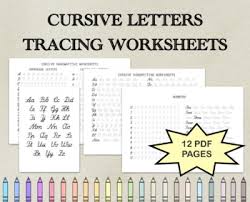 Maybe you would like to learn more about one of these? Cursive Tracing Practice Worksheets Teaching Resources Tpt
