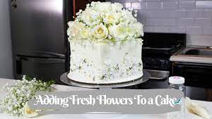 At ferns n petals, it has been our constant endeavor to strive for perfection; The Easiest Way To Add Fresh Flowers To A Cake Food Safe Chelsweets Youtube