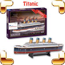 A challenging, educational & creative activity for all ages. New Diy Gift Titanic 3d Puzzle Model Ship Puzzle Large Steamer Movie Model Collection Souvenir Office Decoration Toys Toy Roller Toy Ctoy Bucket Aliexpress