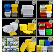 5L-6L Plastic Heavy Duty Cleaning Pail Bucket 6L Plastic ...