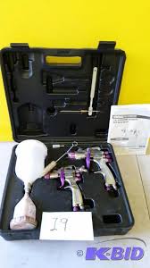 Central Pneumatic 2 Pc Professional Automotive Hvlp Air Spray Gun Kit Kx Real Deals Lots Furniture Tools Housewares More K Bid