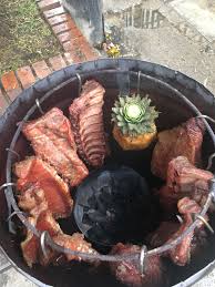 Bbq Asado Elbarril Man Fire Food Smoked Food Recipes Bbq Grill Design