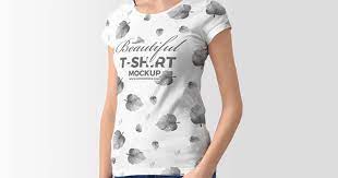 Download Free Stylish Young Woman T Shirt Mockup Of 2018 T Shirts For Women Shirt Mockup Clothing Mockup
