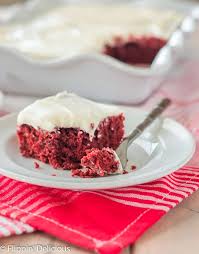 Easy Gluten Free Red Velvet Sheet Cake Recipe Dairy Free Cake Sheet Cake Recipes Velvet Cake Recipes