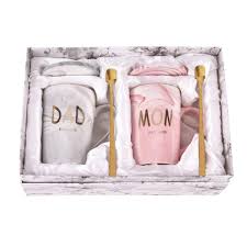 Maybe you would like to learn more about one of these? Dad And Mom Marble Coffee Mug Set Est 2020 New Mom And Dad Mug Gifts For New And Expecting Parents To Be Coffee Cup 14 Oz With Gift Box Buy Online In