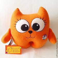 kotenok igrushka obnimashka kupit na yarmarke masterov 6uk5hru myagkie igrushki tomsk igrushki iz vojloka podelki iz flisa tryapichnye kukly