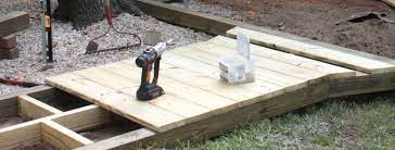 How To Build A Wooden Walkway Step By Step Tutorial - Faithfully Free