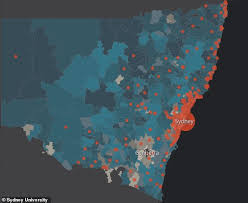 Here's an overview and what to do if you've visited them. New University Of Sydney Database Reveals Coronavirus Danger Areas Daily Mail Online