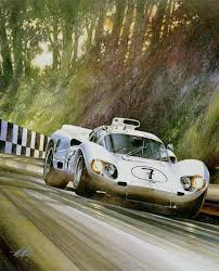 chaparral 2d 1966 nurburgring 1000kms auto racing art motorsport art art cars chaparral 2d 1966 nurburgring 1000kms