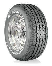 mastercraft avenger g t p235 60r15 98t wl tires