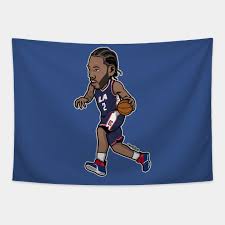 Kawhi anthony leonard (/kəˈwaɪ/, born june 29, 1991) is an american professional basketball player for the los angeles clippers of the national basketball association (nba). Kawhi Leonard Lac Cartoon Style Kawhi Leonard Tapisserie Teepublic De