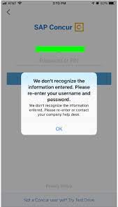 Sep 27, 2018 · hi all, my concur account is locked. Solved Cannot Login To Concur Mobile App Sap Concur Community
