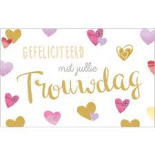1 Jaar Getrouwd Kaart