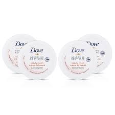 Amazon Com Dove Nourishing Body Care Face Hand And Body Beauty Cream For Normal To Dry Skin Lotion For Women With 24 Hour Moisturization 2 53 Fl Oz Pack Of 4 Beauty Personal Care