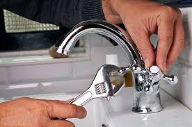 A single handle faucet has hot and cold valves that are part of the spout assembly. How To Troubleshoot An American Standard Single Lever Kitchen Faucet