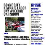 Boyne City Kiwanis Labor Day Weekend Car Show