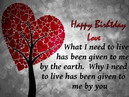 Lover Romantic Birthday Wishes For Your Boyfriend Sweet Birthday Quotes For Your Boyfriend Tree With A Beautiful Heart On It With Some Bda Happy Birthday Love Quotes Happy Birthday Love Valentine S Day Quotes