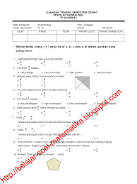 Alat peraga,garis bilangan dan gambar membanding kan pecahan dengan sebuah gambar bangun datar pg 1 1 1 4 a. Soal Uts Matematika Kelas 3 Sd Semester Genap