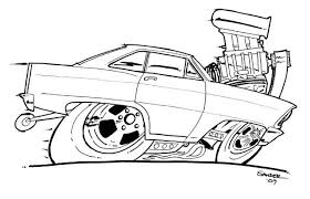 Hot Rod Coloring Book Chevy Nova Colouring Pages Page 2 Cars Coloring Pages Cool Car Drawings Car Drawings