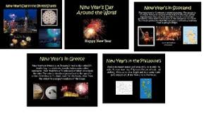 New Year S Day Around The World Powerpoint New Years Traditions Newyear New Year S Day
