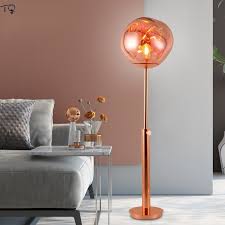 Lavalampe blau lavaleuchte lava lavalicht lampe leuchte lawalampe licht. Nordic Modern Blubble Magic Lava Lamp Rose Gold Floor Lamps Led Melt Glass Transparent Classic Creative Living Room Office Study Floor Lamps Aliexpress