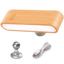 Wall mounted bedroom reading lights uk. Led Reading Light For Books In Bed Wooden Magnetic Dimmable Rotatable Portable Lights Battery Powered Operated Rechargeable Cordless Night Wall Mounted Lamp For Headboard Bedroom Living Room Buy Online In Bahamas At