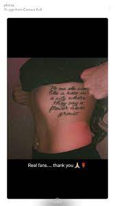 Pin By Michelle Carrillo On Phora Quotes 3 Phora Tattoo Ideas Yours Truly Tattoo Phora Yours Truly Tattoo