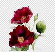 Paint watercolor flowers using various shades of these colors and add a green contrast. Red Watercolor Flowers Clipart Flower Plant Red Transparent Clip Art