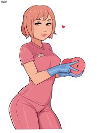 Rule 34 Dev - 1girls :3 artificial_vagina breasts cameltoe female  female_only fleshlight gloves heart light-skinned_female looking_at_viewer  lube mare_ten medical_gloves nurse onahole pink_clothing redhead sex_toy  short_hair solo surgical_gloves ...