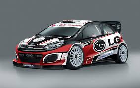 A Black Rally Themed Kia Rio Kia Rio Kia Rally Car