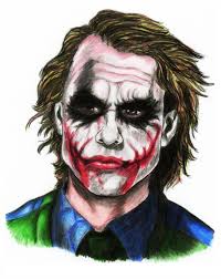 Heath Ledger As The Joker By Dianaloli Chan On Deviantart Joker Pics Joker Drawings Batman Joker Wallpaper
