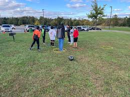 The chilly weather didn't stop Baltimore County Department of Recreation  and Parks from hosting the first international soccer match between  Baltimore Association of Nepalese in America (BANA) and Liga De Futbol  Cockeysville