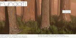 Dawn redwood tree metasequoia glyptostroboides. Second Life Marketplace Fundati Redwood Trees Set Extras 1 3