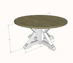 Round table bases are a great way to accent the decor in your business while also keeping your tables sturdy. 60 Round Dining Table Top Ana White