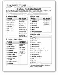 Home Design Checklist Template Home Design Inpirations