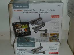 Can you describe your network setup (devices and cables used)? Bunker Hill 4 Channel Wireless Surveillance System 62368 3 Camera 7 Monitor New 470 00 Picclick
