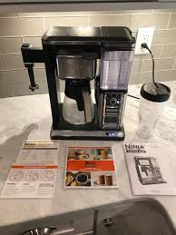 Ninja cf111 30 coffee bar single serve system auto iq 1400w. Review Ninja Coffee Bar At Home In The Future