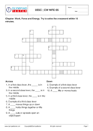 They fill in the puzzle across and down. Class 5 Science Crossword Puzzles Wfe Cross Word Puzzles For Kids Puzzles For Kids Brain Teasers For Kids