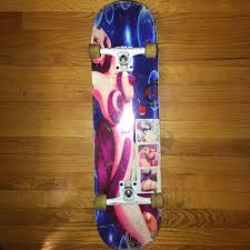 Get the best deals on unbranded skateboard decks. Pro Anime Skateboard Complete The Deck Is A 8 25 X Depop