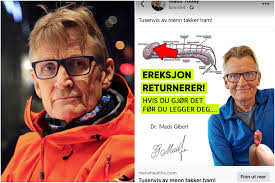 Mads gilbert, Ereksjon
