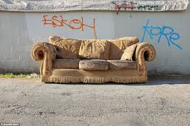 Artist Photographs Abandoned Sofas On Los Angeles Streets Daily Mail Online Couch lance engage animation is slightly longer now.