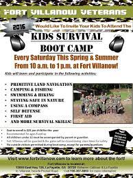 The goal of these kinds of camps is to enforce discipline on teens with indifferent attitudes. Kids Survival Boot Camp 2016 The Fort Villanow Veterans Project